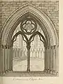 Chapter house portal, 1801