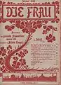 Die Frau magazine, January 1906, published by the feminist umbrella organization Bund Deutscher Frauenvereine (BDF).