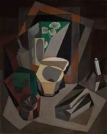 Still Life with Utensils, 1917, 71 × 54 cm. Museo Dolores Olmedo