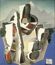 Zapata-style Landscape, 1915, 145 × 125 cm. Museo Nacional de Arte