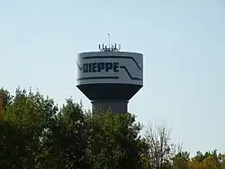Dieppe water tower