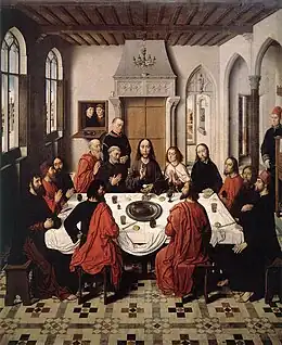 Last Supper by Dieric Bouts, 1464-1467