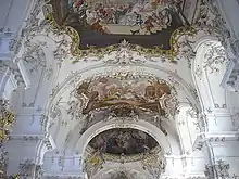 Stucco by F. X. Feuchtmayer and J. M. Feuchtmayer in the Church of St. Maria in Dießen am Ammersee