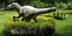 Dinosaur Statue.