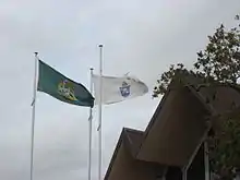 Flags of the Diocese of Auckland and the Holy Trinity Cathedral, Auckland