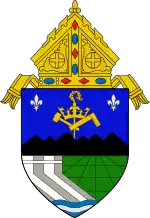 Coat of arms of the Diocese of San Jose de Nueva Ecija