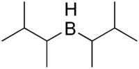 Skeletal formula of disiamylborane