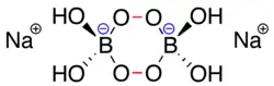 Perborate unit in the "monohydrate"