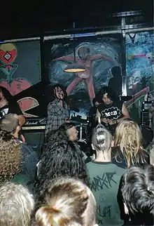 Disrupt performing in 1992