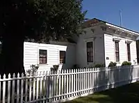 Dixie schoolhouse from the side