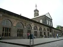 Courtyard façade of the prayer hall