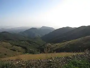 Scenery around Dizapayt Mountain (Azerbaijani: Ziyarət dağı) and Katarovank, near Hin Tagher