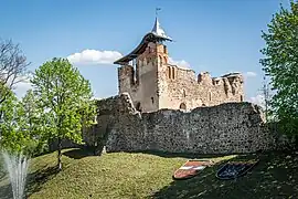 Dobele castle ruins.