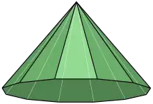 dodecagonal pyramid