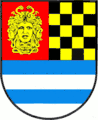 Municipal coat of arms of Dohalice village, Hradec Králové District, Czech Republic