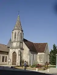 The church in Dolancourt