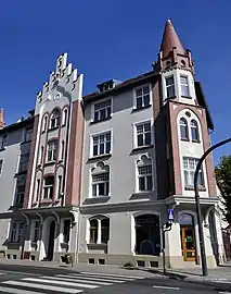 Elevation on Królowej Jadwigi Street