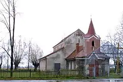 19th-century church in Domacyny