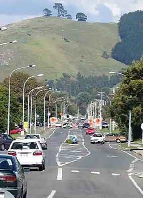 Photograph of Papamoa Hills from Papamoa