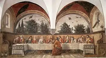 Domenico Ghirlandaio, 1480, depicting Judas separately