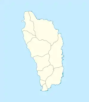 Roseau is located in Dominica