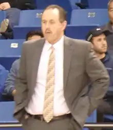 Don Verlin coaching the Idaho Vandals in a 2015 game
