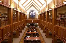 The Donald E. Pray Law Library at the University of Oklahoma College of Law.