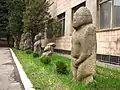 Cuman statue at the Donetsk local history museum