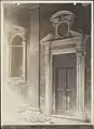 Osvaldo Lissoni, A door of Palazzo Arese Pallavicini, 1924–1925, Milan, Italy