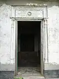 Doorway to Durbal hall (boithok khana) or meeting chamber.