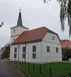 Church in Altwustrow village