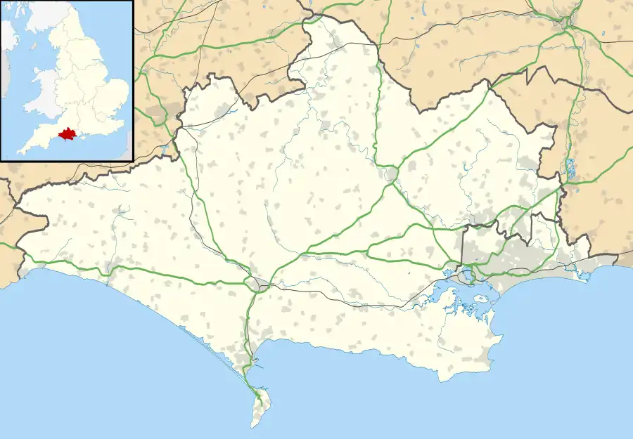 Kimmeridge Ledges is located in Dorset