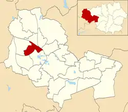 Douglas ward within Wigan Metropolitan Borough Council
