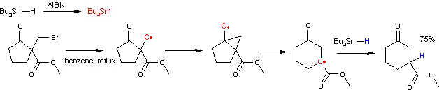 Dowd–Beckwith ring expansion reaction mechanism