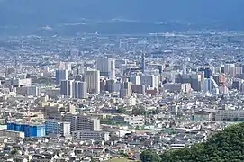 Skyline of Kōfu City (2018)