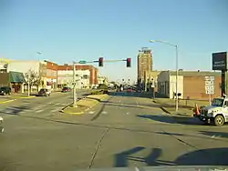 Downtown McAlester in January 2008
