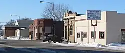 Downtown Platte Center, December 2009