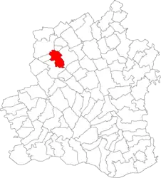 Location in Teleorman County