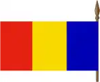 1:2 The reverse of the flag of Moldova until 2010
