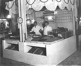 Dried-Fruit and Condiment Stand in Center Market in 1915