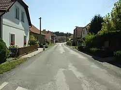 A road in Drnek