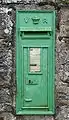 WB87/2 Victorian Type C wall box still in use with An Post at Dromod railway station, County Leitrim, Ireland.
