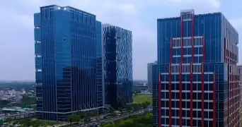 Drone view of GIFT City