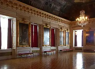 Rikssalen at Drottningholm Palace