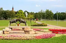 Druskininkai city center