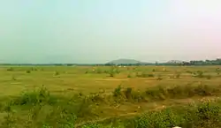 Dry landscape view at Gajapathinagaram