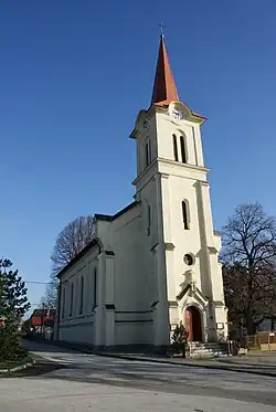 Church in Dubová