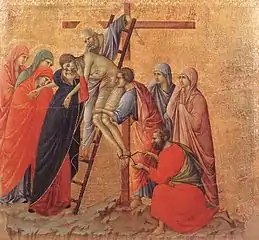 Descent from the Cross Duccio