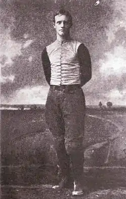 Harvard quarterback Dudley Dean charged up San Juan Hill with Teddy Roosevelt's Rough Riders.