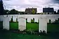 Duhallow ADS, including three of the 54 German graves.